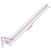vidaXL Cable Trunking 100x60 mm 10 m PVC