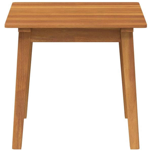 vidaXL Side Table Brown Solid Acacia Wood