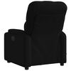vidaXL Electric Massage Recliner Chair Black Fabric
