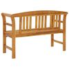 vidaXL Garden Bench 114 cm Solid Acacia Wood