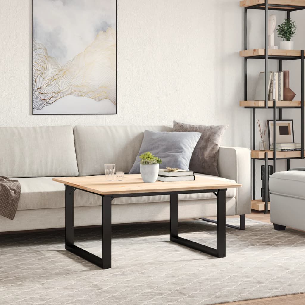 vidaXL Coffee Table Legs O-Frame 70x60x43 cm Steel