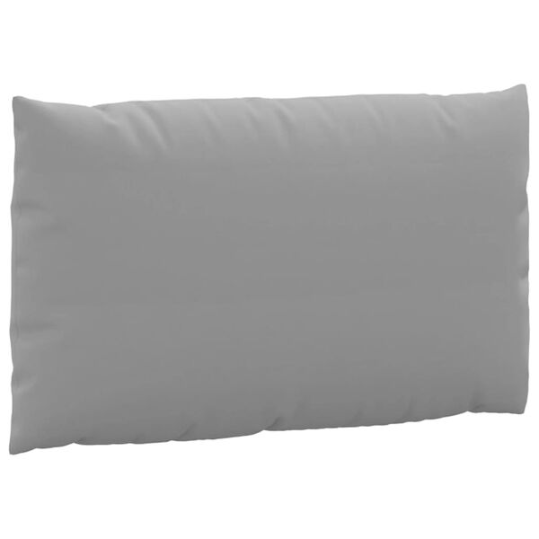vidaXL Pallet Cushions 3 pcs Grey Oxford Fabric