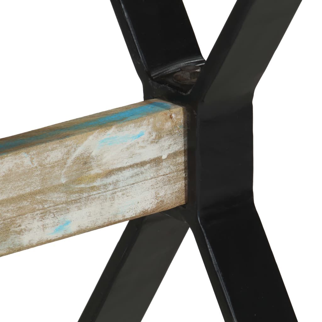 vidaXL Dining Table 120x60x76 cm Solid Reclaimed Wood