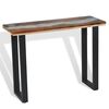 vidaXL Console Table Teak 100x35x75 cm
