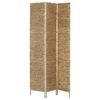 vidaXL 3-Panel Room Divider 116x160 cm Water Hyacinth