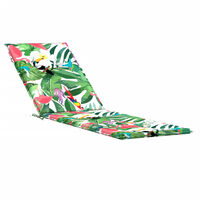 vidaXL Deck Chair Cushion Multicolour Oxford Fabric