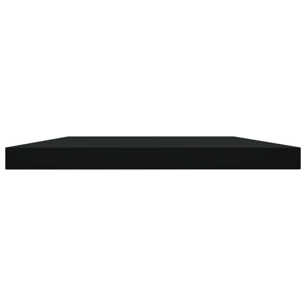 vidaXL Bookshelf Boards 8 pcs Black 40x20x1.5 cm Engineered Wood