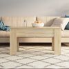 vidaXL Coffee Table Sonoma Oak 101x49x52 cm Engineered Wood