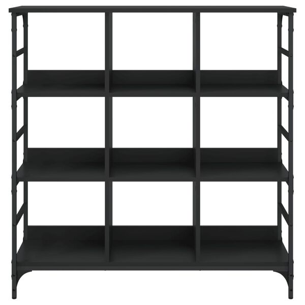 vidaXL Sideboard Black 102x32x103.5 cm Engineered Wood