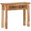 vidaXL Console Table 90.5x30x75cm Solid Acacia Wood and Reclaimed Wood