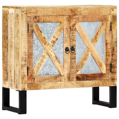 vidaXL Sideboard 80x30x76 cm Solid Mango Wood