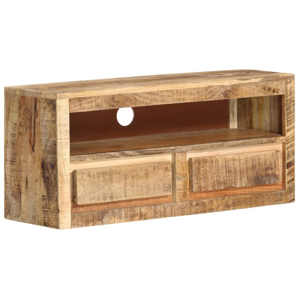 vidaXL TV Cabinets 2 pcs 88x30x40 cm Solid Wood Mango