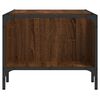 vidaXL Coffee Table with Rack Brown Oak 100x51x40 cm Engineered Wood