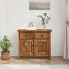 vidaXL Sideboard Solid Mahogany Wood 75x30x65 cm
