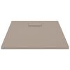 vidaXL Shower Base Tray SMC Brown 90x70 cm