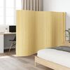 vidaXL Room Divider Light Natural 165x400 cm Bamboo