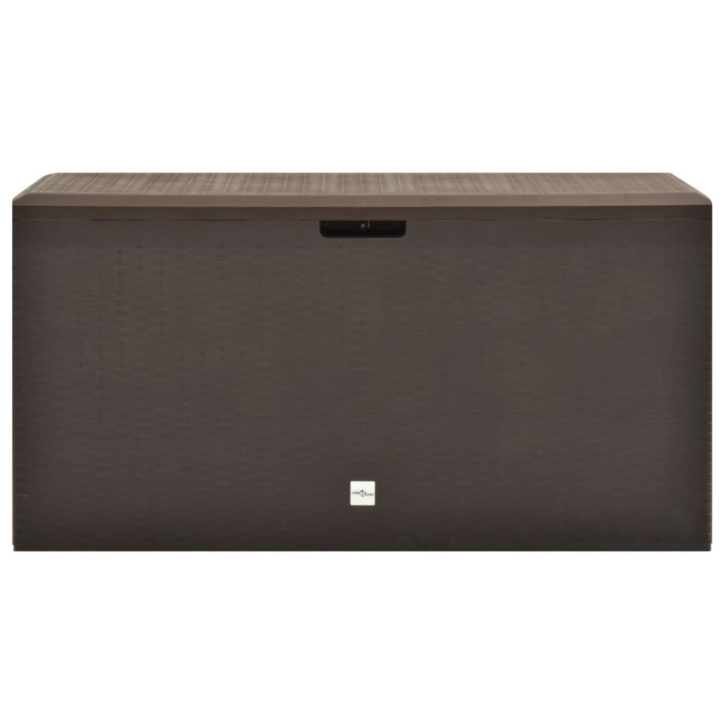 vidaXL Garden Storage Box Brown 114x47x60 cm