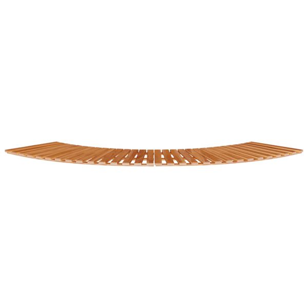 vidaXL Hot Tub Steps 2 pcs Solid Wood Acacia