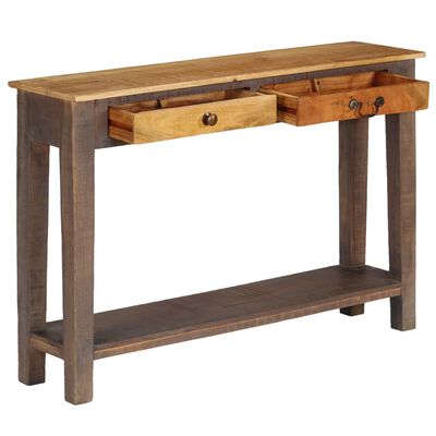 vidaXL Console Table Solid Wood Vintage 118x30x80 cm