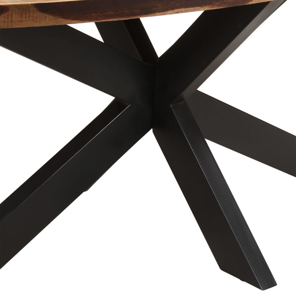 vidaXL Dining Table Oval 200x100x75cm Acacia Wood