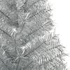 vidaXL Artificial Half Christmas Tree with Stand Silver 150 cm PET