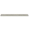 vidaXL Wall Shelves 2 pcs Concrete Grey 80x9x3 cm