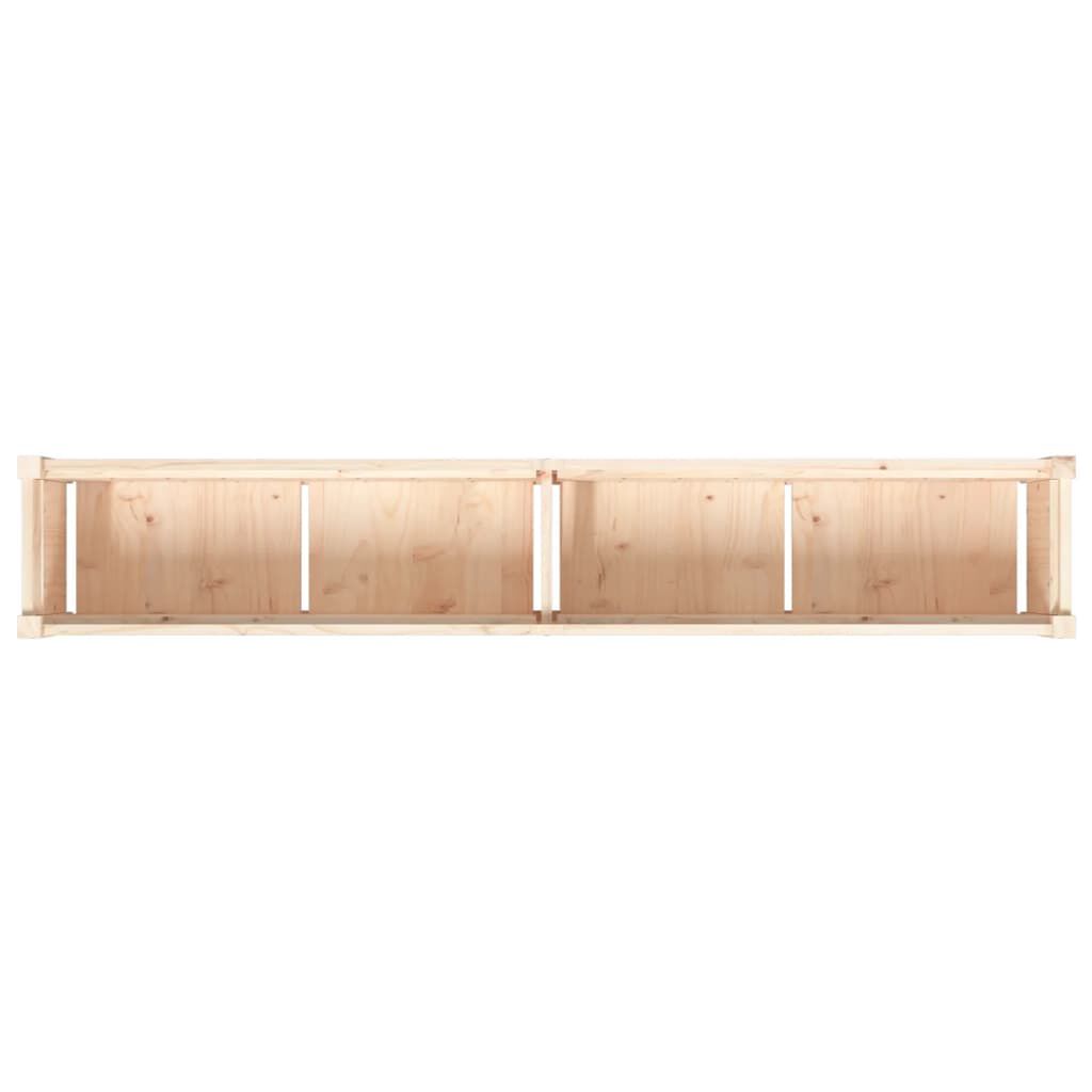 vidaXL Garden Planter 180x31x31 cm Solid Wood Pine