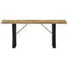 vidaXL Bench 110 cm Solid Reclaimed Wood