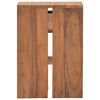 vidaXL Bedside Cabinet 20x35x50 cm Solid Teak Wood