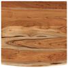 vidaXL Wall Shelf 40x40x3.8 cm Square Solid Wood Acacia Live Edge