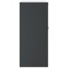 vidaXL File Cabinet Anthracite 79x40x90 cm Steel