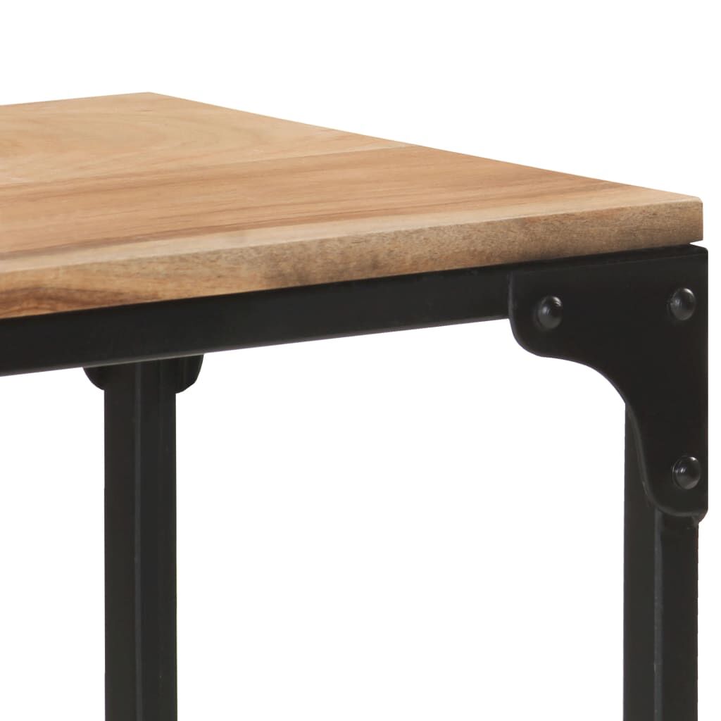 vidaXL Coffee Table 90x30x40 cm Solid Acacia Wood