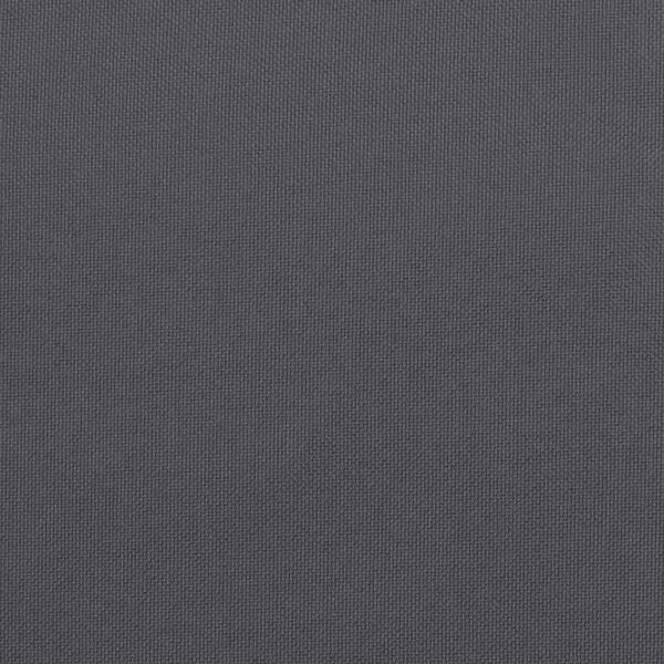 vidaXL Highback Chair Cushions 4 pcs Anthracite Oxford Fabric