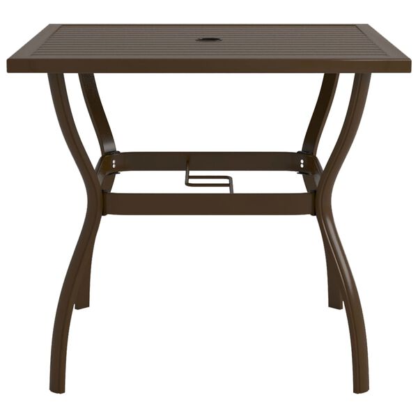 vidaXL 3 Piece Garden Dining Set Textilene and Steel