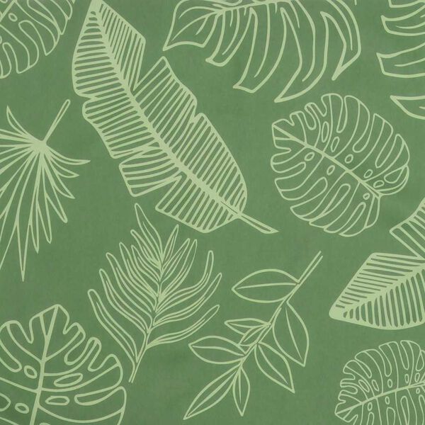 vidaXL Garden Bench Cushions 2pcs Leaf Pattern 120x50x7cm Fabric