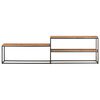 vidaXL TV Cabinet 180x30x50 cm Solid Acacia Wood