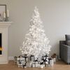 vidaXL Artificial Pre-lit Christmas Tree with Stand 180 cm 620 Branches