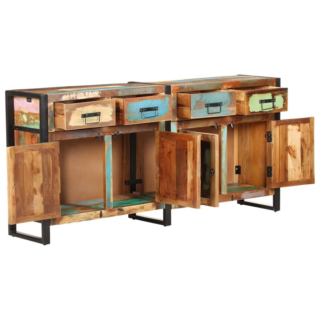 vidaXL Sideboard 172x35x80 cm Solid Reclaimed Wood