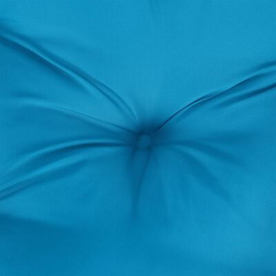 vidaXL Chair Cushions 4 pcs Light Blue 40x40x7 cm Oxford Fabric