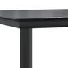 vidaXL 5 Piece Garden Dining Set Black