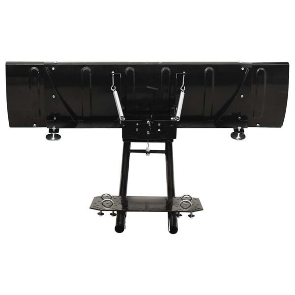 vidaXL Snow Plough for ATV 150x38 cm Black