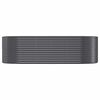 vidaXL Garden Raised Bed Galvanised Steel 249x100x68 cm Anthracite