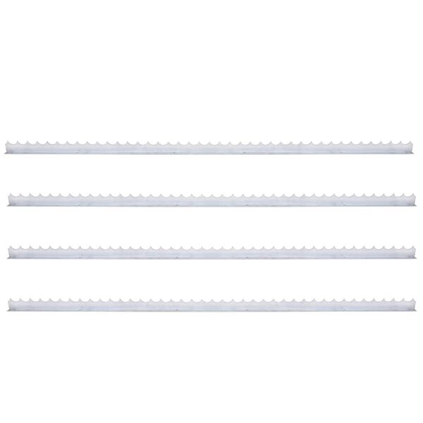 vidaXL Wall Spikes 4 pcs 1 m Galvanised Steel