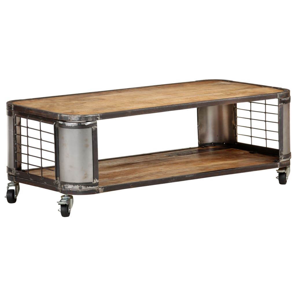 vidaXL Coffee Table 100x50x35 cm Solid Mango Wood