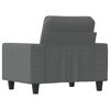 vidaXL Sofa Chair Dark Grey 60 cm Fabric