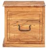 vidaXL Chest 40x40x40 cm Solid Acacia Wood