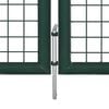vidaXL Garden Mesh Gate Fence Door Wall Grille 306x75 cm