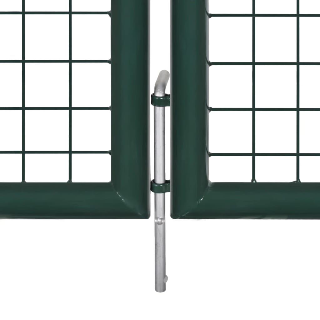 vidaXL Garden Mesh Gate Fence Door Wall Grille 289 x 75 cm / 306 x 125 cm
