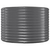 vidaXL Garden Raised Bed Galvanised Steel 249x100x68 cm Anthracite