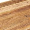 vidaXL Dining Table 200x100x75 cm Solid Rough Mango Wood